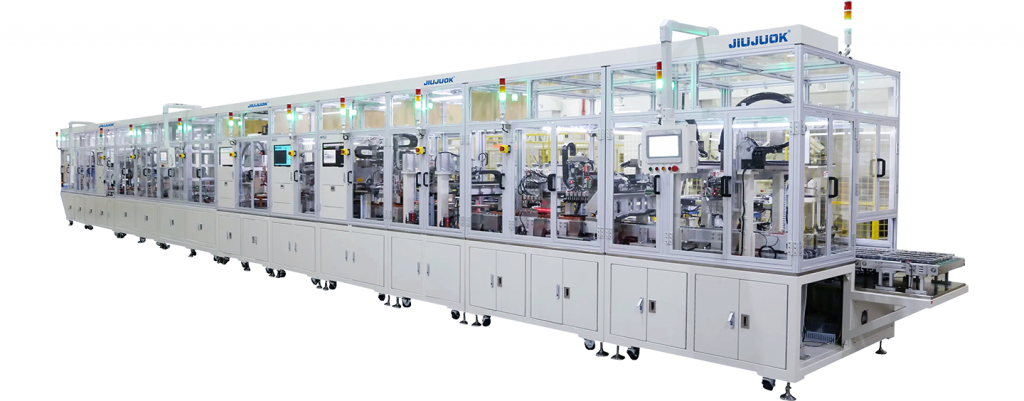 久巨自动化-微型喇叭自动化生产线