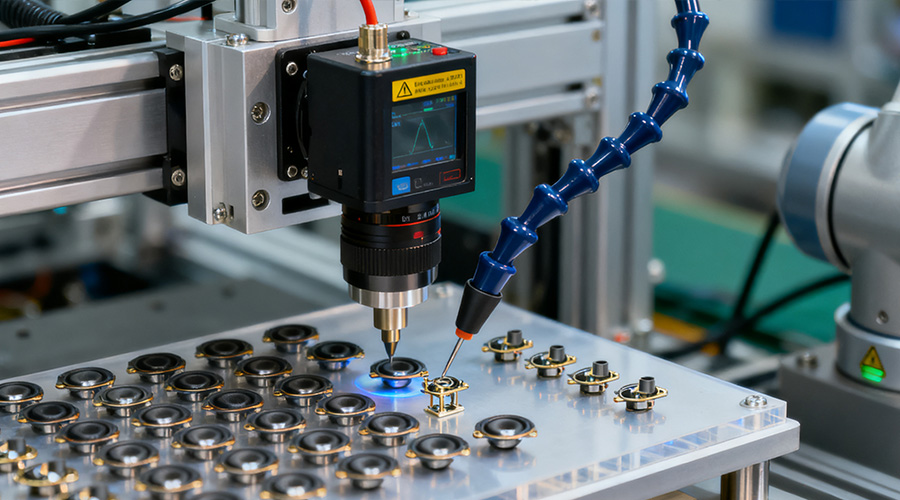 久巨自动化-微型喇叭自动化生产线