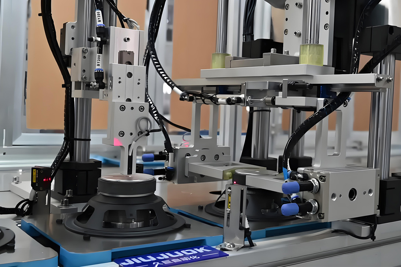 지우주 자동화 - 오디오 스피커 자동 생산 라인