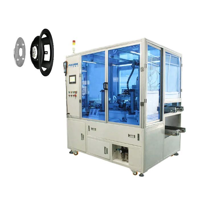 喇叭铆压机Horn riveting machine示例产品:SECY配件/刹车片/散热片/制冷设备