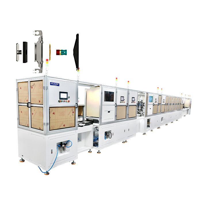 多媒体喇叭自动化生产线Automated production line for multimedia speakers示例产品:SECY配件/刹车片/散热片/制冷设备